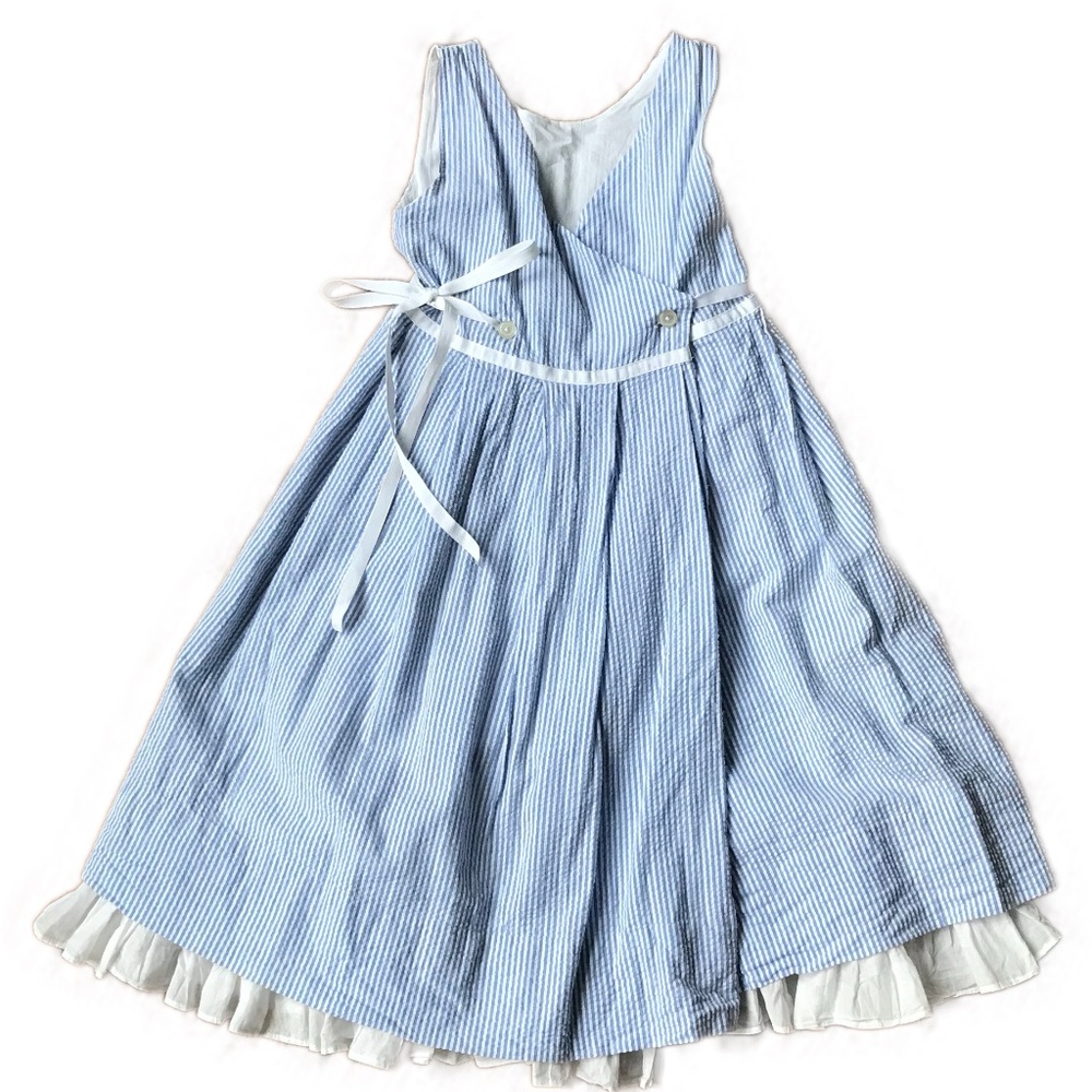Sweet Polo Seersucker Dress
